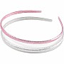 Narrow Glitter Aliceband X 2
