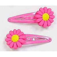 Fimo Daisy Snap Clips