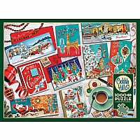 Mid Mod Season's Greetings (1000 pc) Cobble Hill
