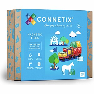 Connetix Rainbow Motion Pack (24 pc)