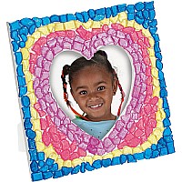Mosaic Heart Picture Frame