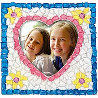 Mosaic Heart Picture Frame