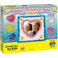 Mosaic Heart Picture Frame