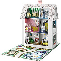 Recycled Cardboard Dollhouse