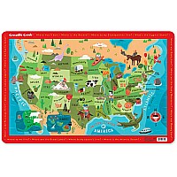 Placemat  USA Map