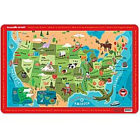 Placemat  USA Map