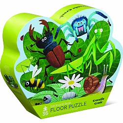 Crocodile Creek "Backyard Bugs" (36 Pc Floor Puzzle)