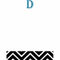 Alphabet Soup- Chevron -d- Notepad