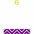 Alphabet Soup- Chevron -g- Notepad