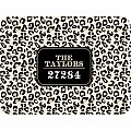 Black and Khaki Leopard Cutting Board