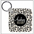 Black Leopard Key Chain
