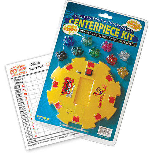 Mexican Train Chickenfoot Centerpiece Kit Fairhaven Toy Garden