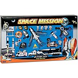 Space Mission 28 Piece Playset W/Kennedy Space Center Sign