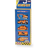 5 Piece Construction Vehicle Gift Pack