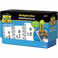 Hot Dots Flash Cards Multiplication 0-9