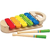 Wooden Rainbow Xylophone Toy