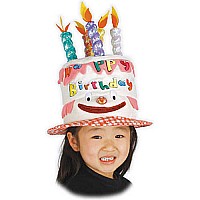 Birthday Cake Rainbow Hat