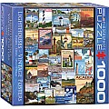 Lighthouses Vintage Ads 1000-Piece Puzzle (small box)