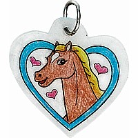 Shrinky Dinks I Love Horses