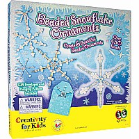 Beaded Snowflake Ornaments