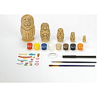 Playful Pets Nesting Dolls