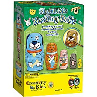 Playful Pets Nesting Dolls