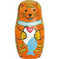 Playful Pets Nesting Dolls