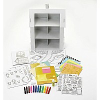 Recycled Cardboard Dollhouse