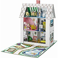 Recycled Cardboard Dollhouse