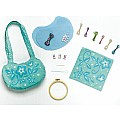 Easy Embroidery Pretty Printed Purse
