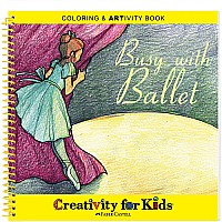 Busy with Ballet Coloring  ARTivity Book