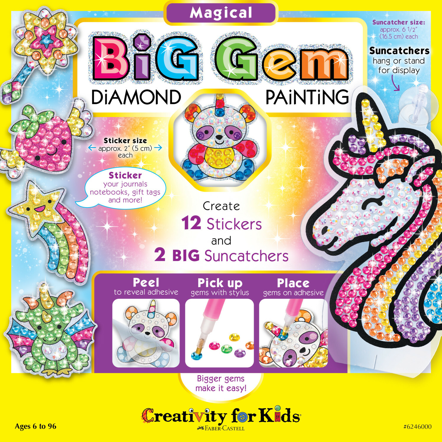 Big Gem Diamond Painting - Magical from Faber-Castell - School