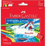 Erasable Crayons  15 ct.