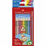 Grip Watercolor EcoPencils  12 ct.