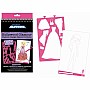 "hollywood Glamour" Compact Fashion Design Sketch Portfolio