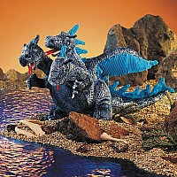 Dragon, Blue Three-Headed
