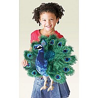 Peacock Hand Puppet