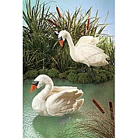 SWAN PUPPET by Folkmanis