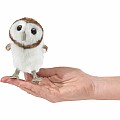 Mini Barn Owl Finger Puppet