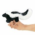 Mini Skunk Finger Puppet