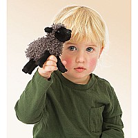 Mini Black Sheep Finger Puppet