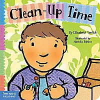 Clean-Up Time Board Book