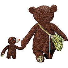 Woodours Daddy and Baby Bear Interactive Playset