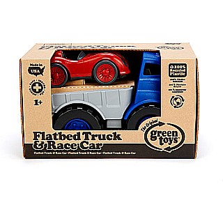 Flatbed Truck With Race Car
