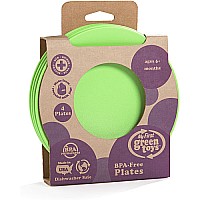 Bpa-free Feeding Plate Set (4 pack)