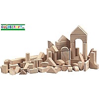 76 pc. Hardwood Unit Deluxe Block Set