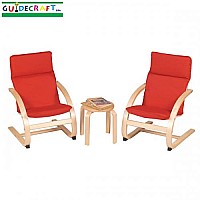 Kiddie Rocker Chair Set, Red