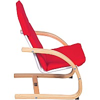 Kiddie Rocker Chair Set, Red