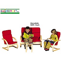 Kiddie Rocker Chair Set, Red