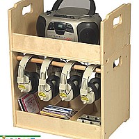 Stacking Audio Storage Units
